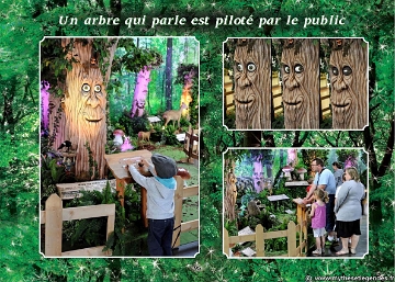 Exposition La Forêt Enchantée (90) Arbre qui parle